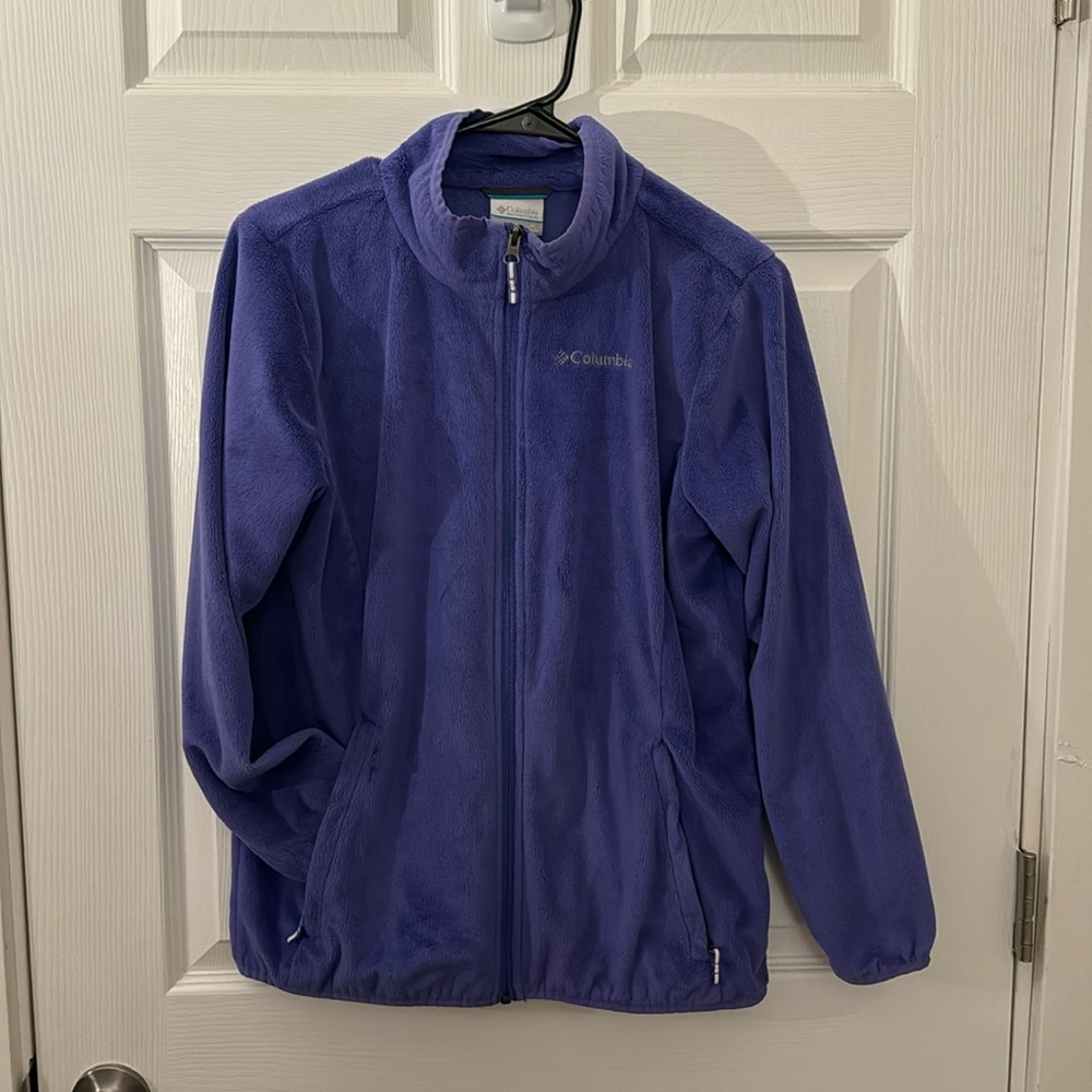 Columbia Fleece Jacket Girls XL Purple